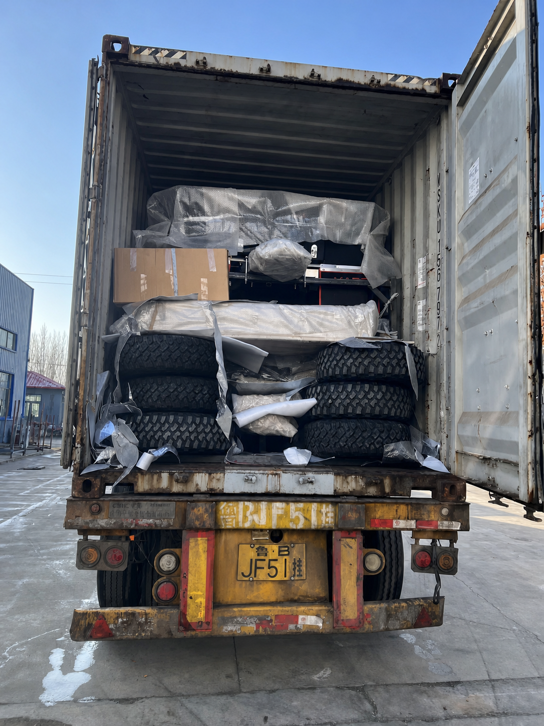 Protected export packing