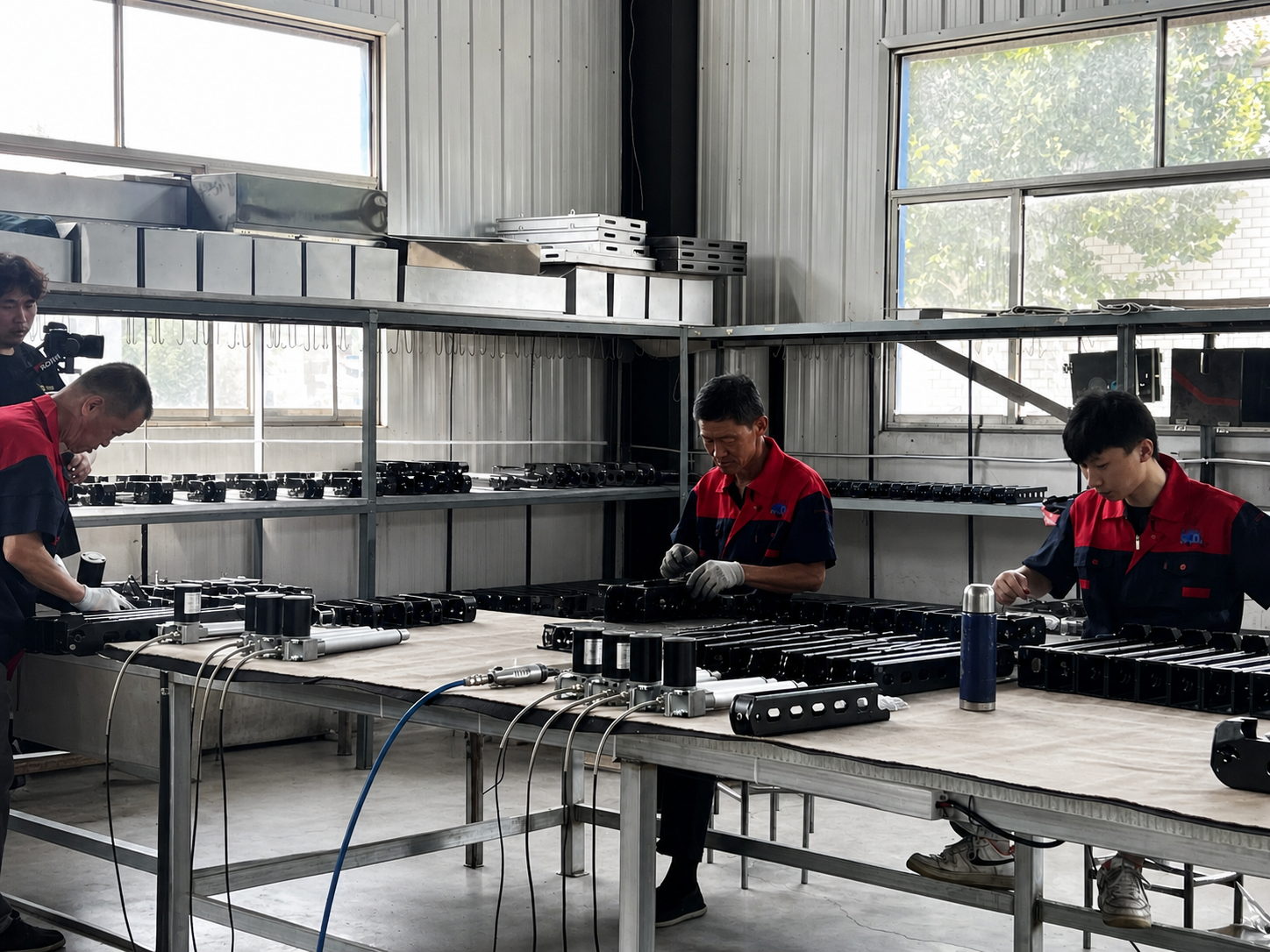 Metal-component assembly