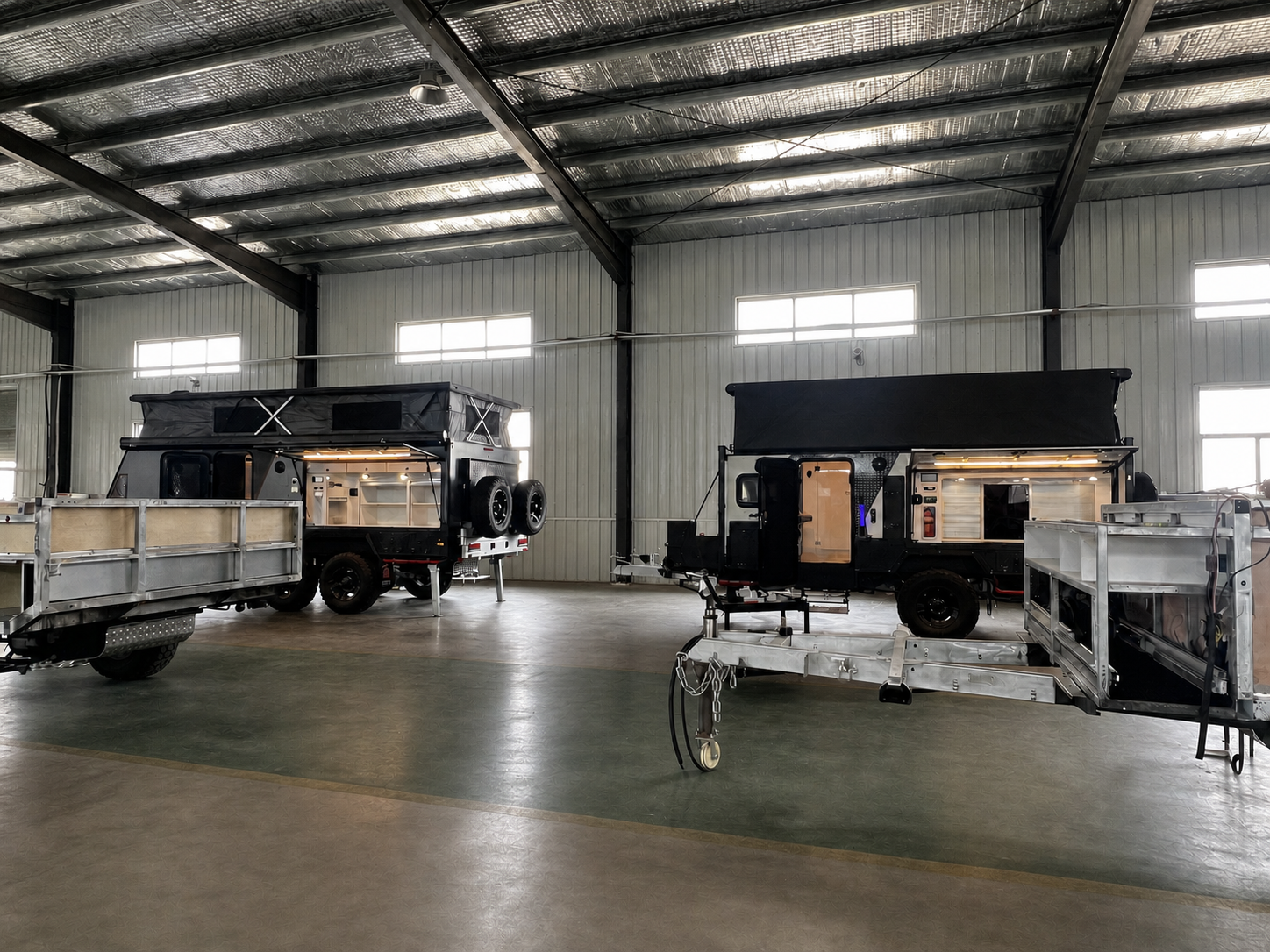 Workshop production floor