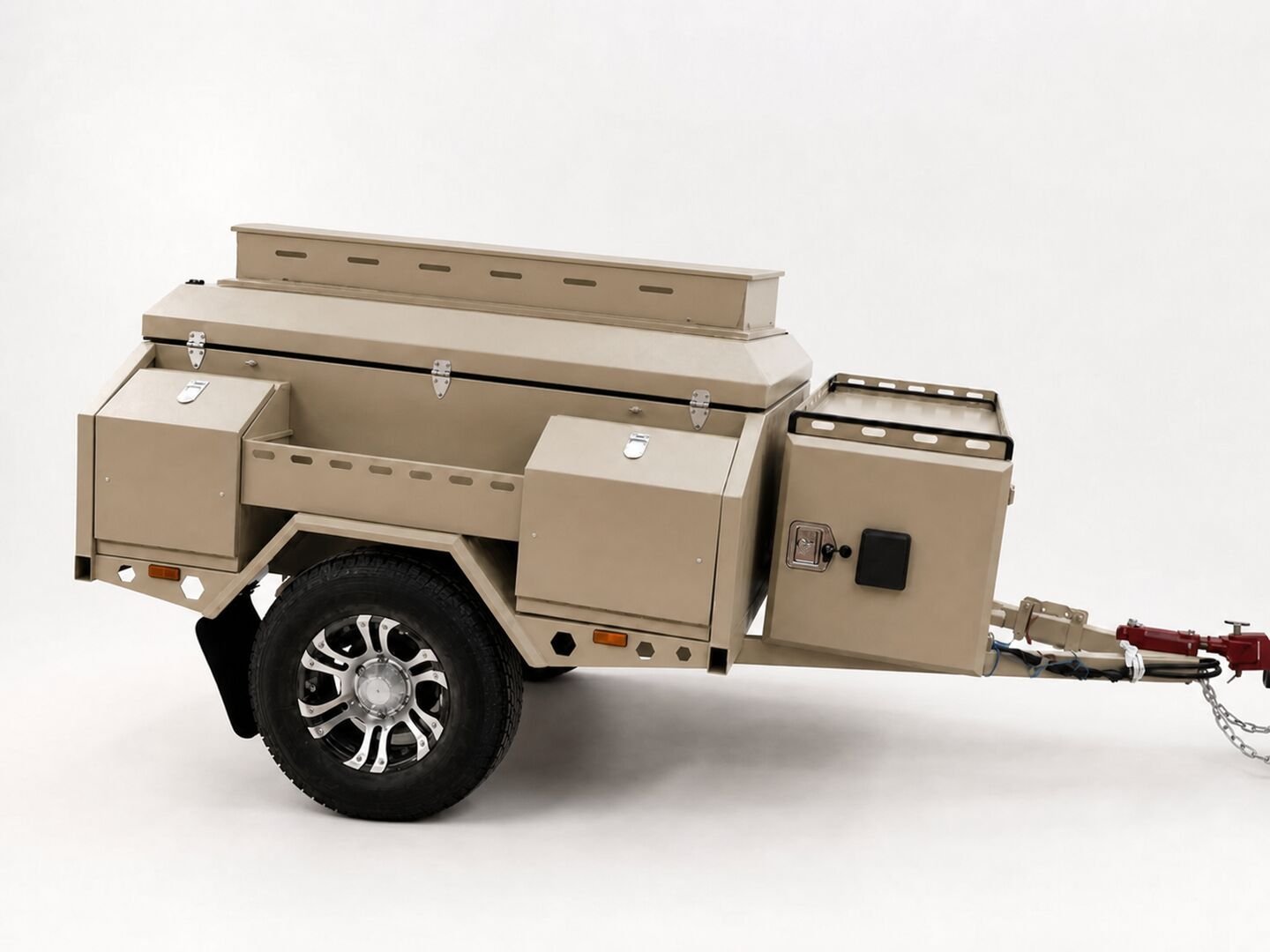 Storage body, compartments, fridge, power, chassis and suspension details 7