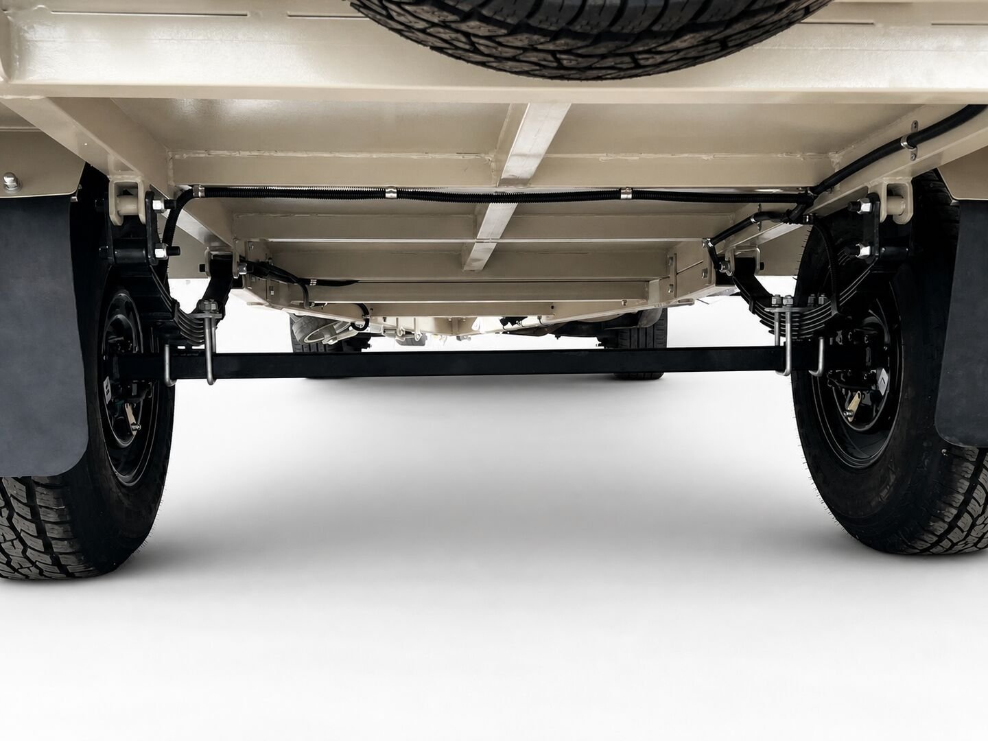 Storage body, compartments, fridge, power, chassis and suspension details 9