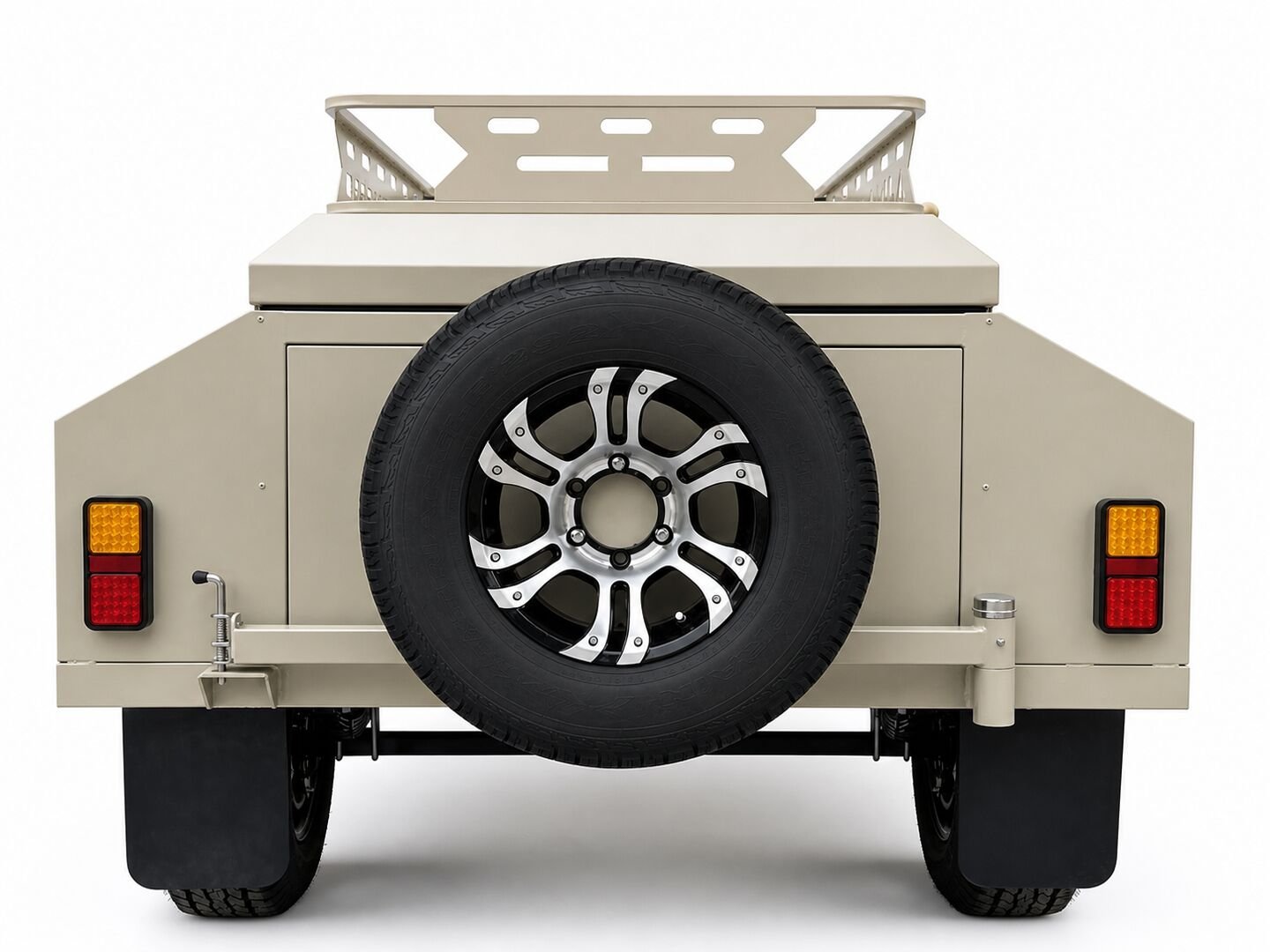 Storage body, compartments, fridge, power, chassis and suspension details 15