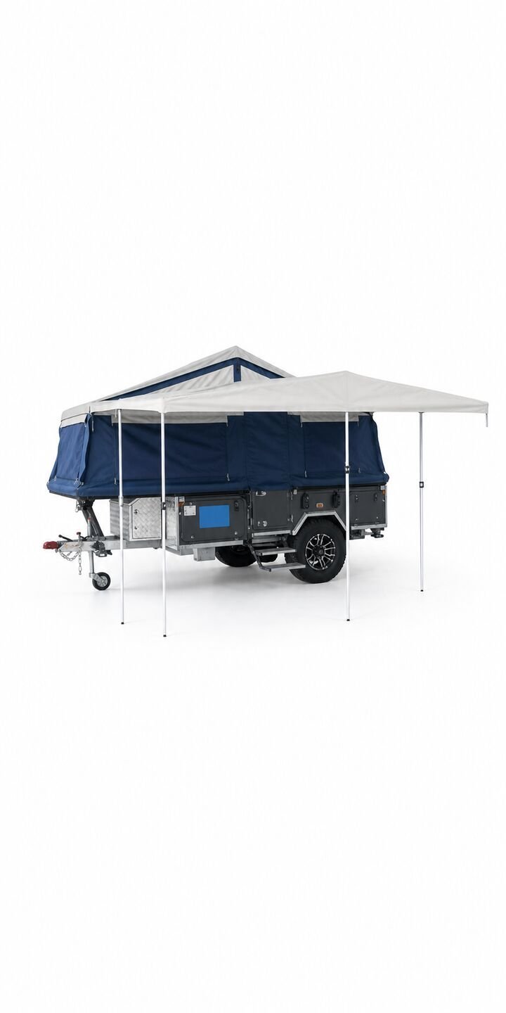 Vehicle, tent body, storage, chassis and towing details 33