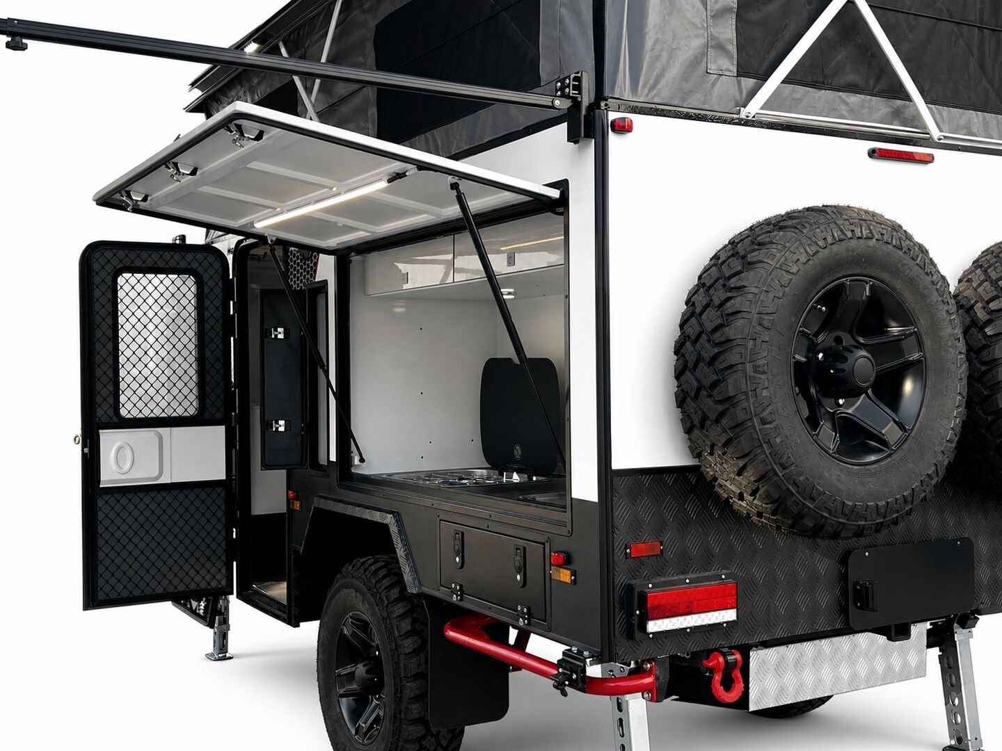Vehicle, kitchen, storage, chassis and interior details 25