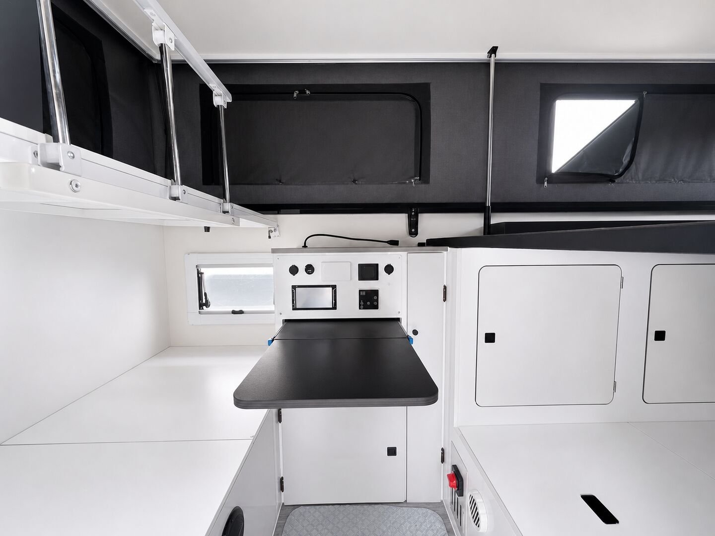 Vehicle, kitchen, storage, chassis and interior details 28