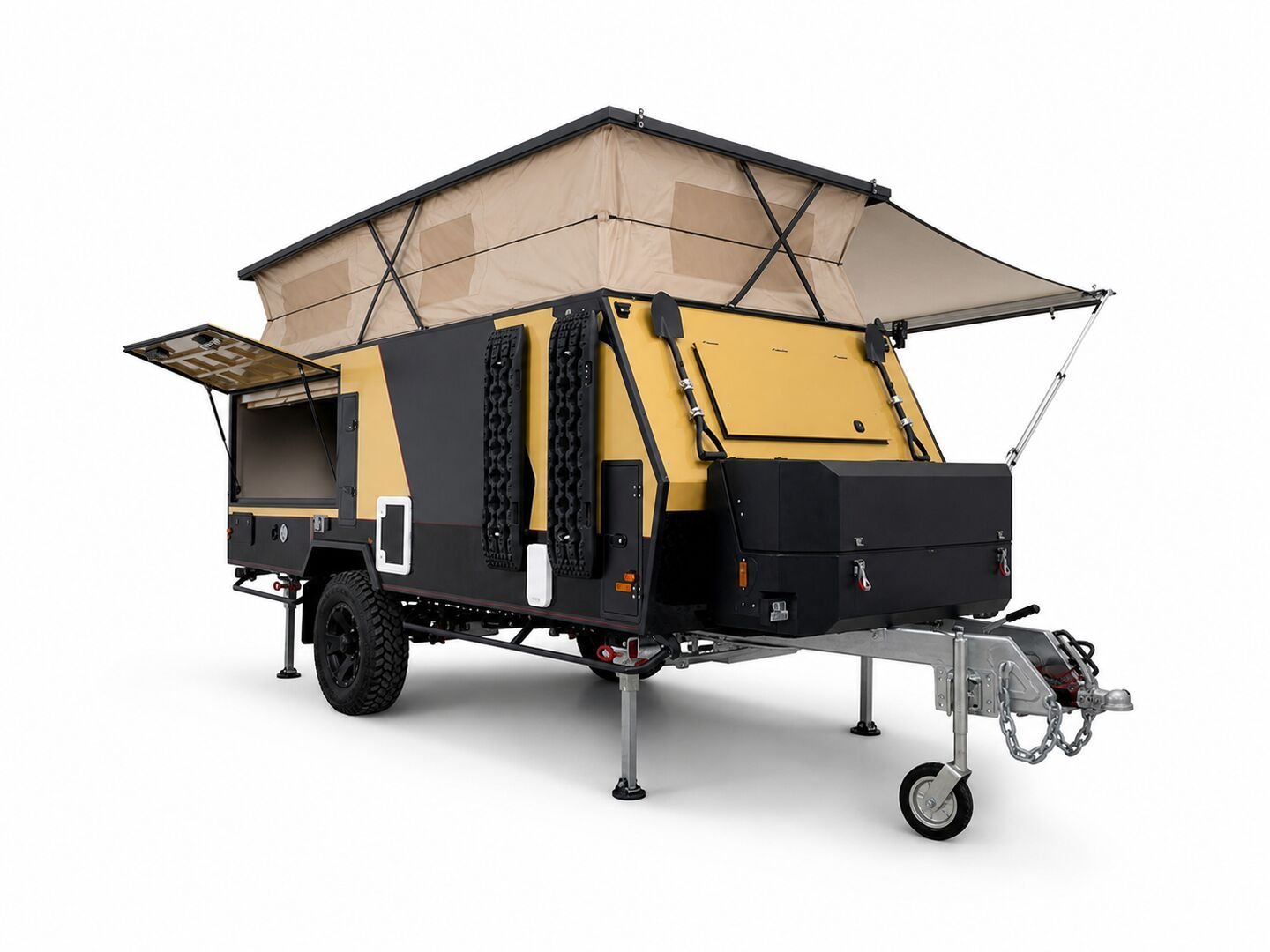 Vehicle, front box, kitchen, water, chassis and interior details 28