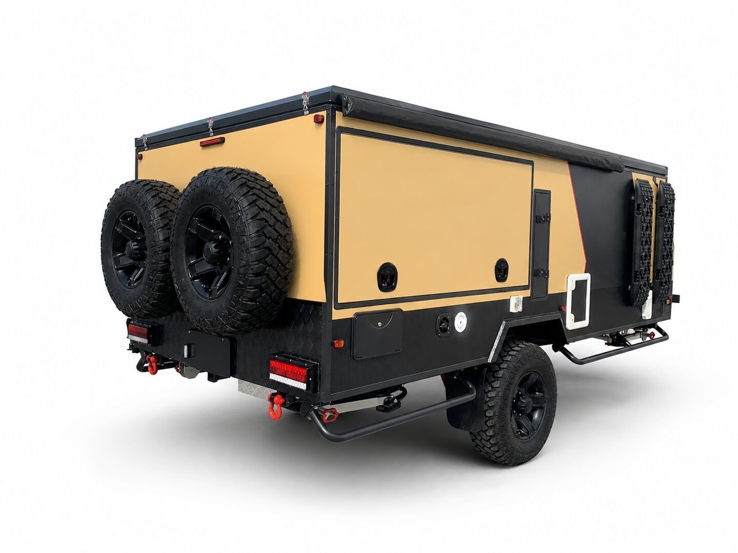 Vehicle, front box, kitchen, water, chassis and interior details 35