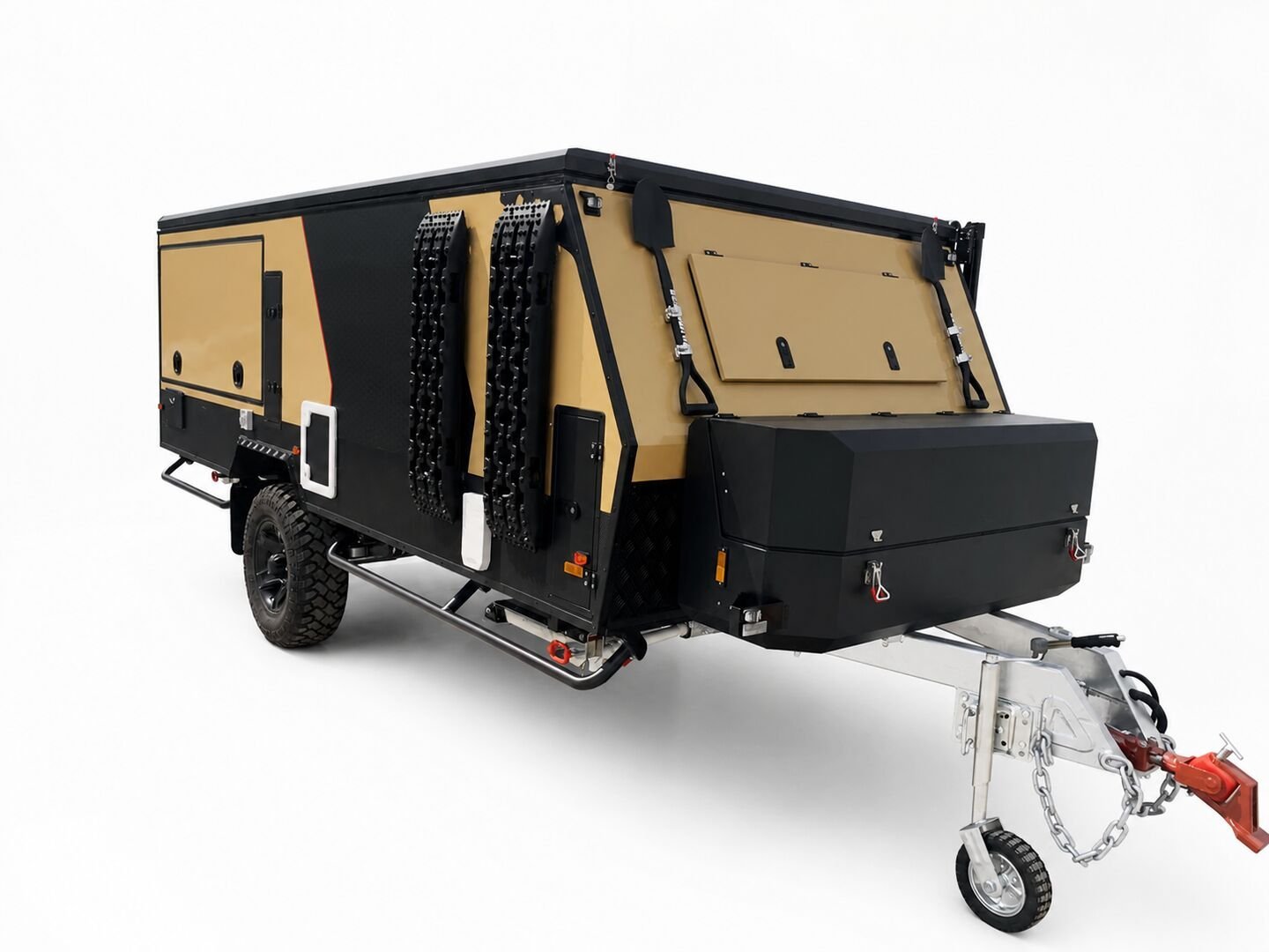 Vehicle, front box, kitchen, water, chassis and interior details 49