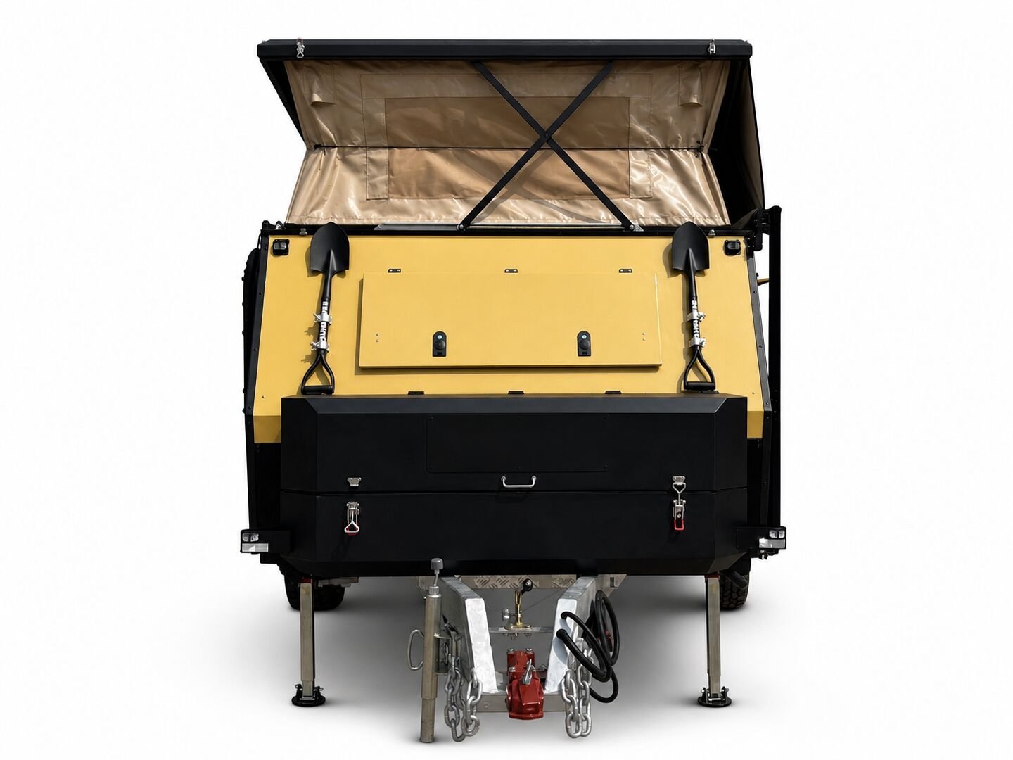 Vehicle, front box, kitchen, water, chassis and interior details 54