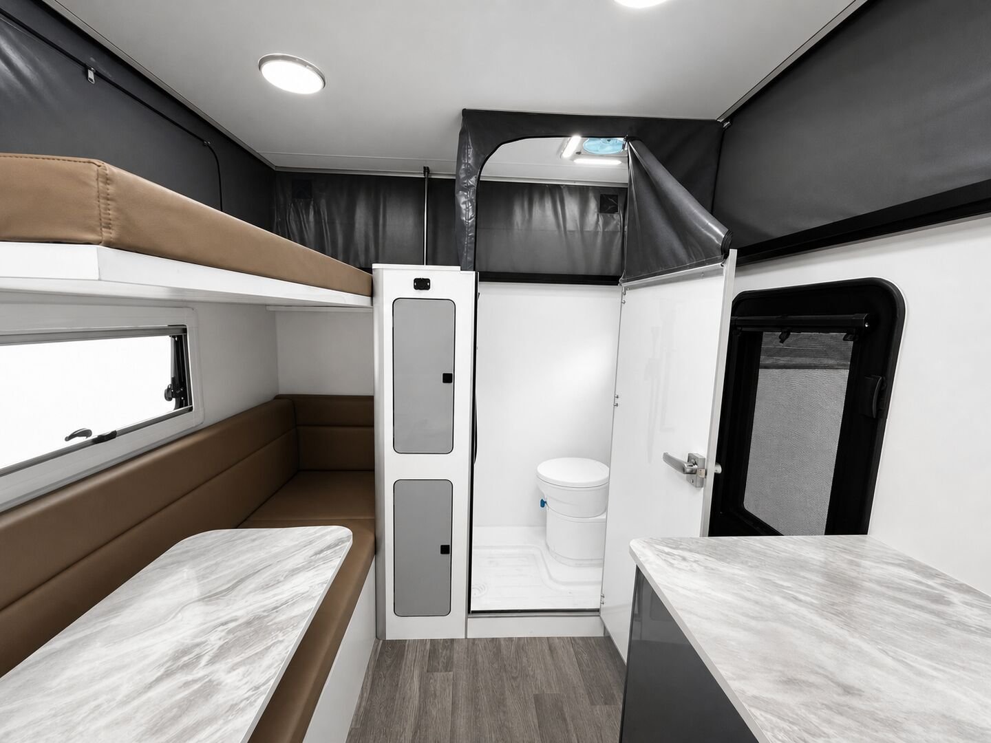 Vehicle, expansion, bathroom, interior and control-system details 12