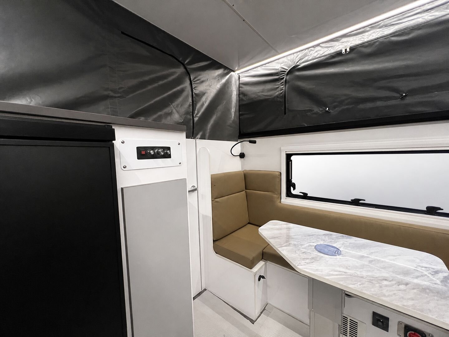 Vehicle, exterior kitchen, spare tyres, interior and control-system details 6