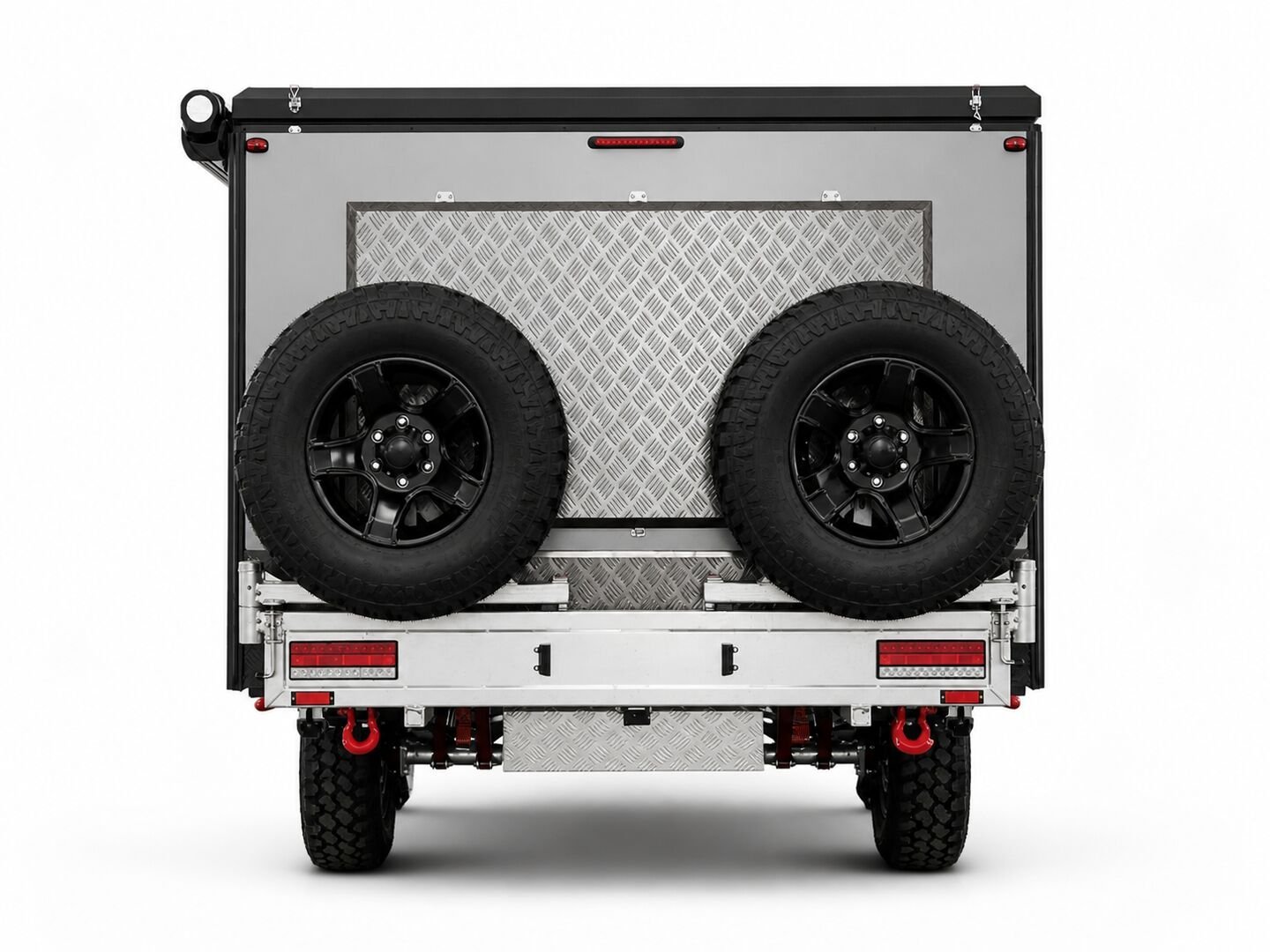 Vehicle, exterior kitchen, spare tyres, interior and control-system details 23